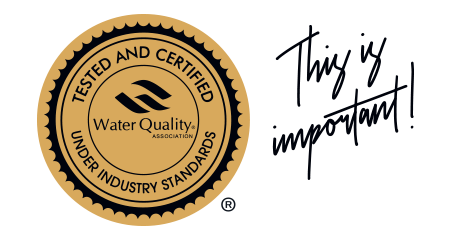 WQA Gold Seal certification