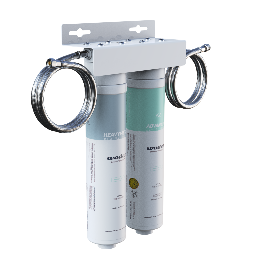 Woder WDDHMG4G4 Heavy Metal Lead Removal Water Filter