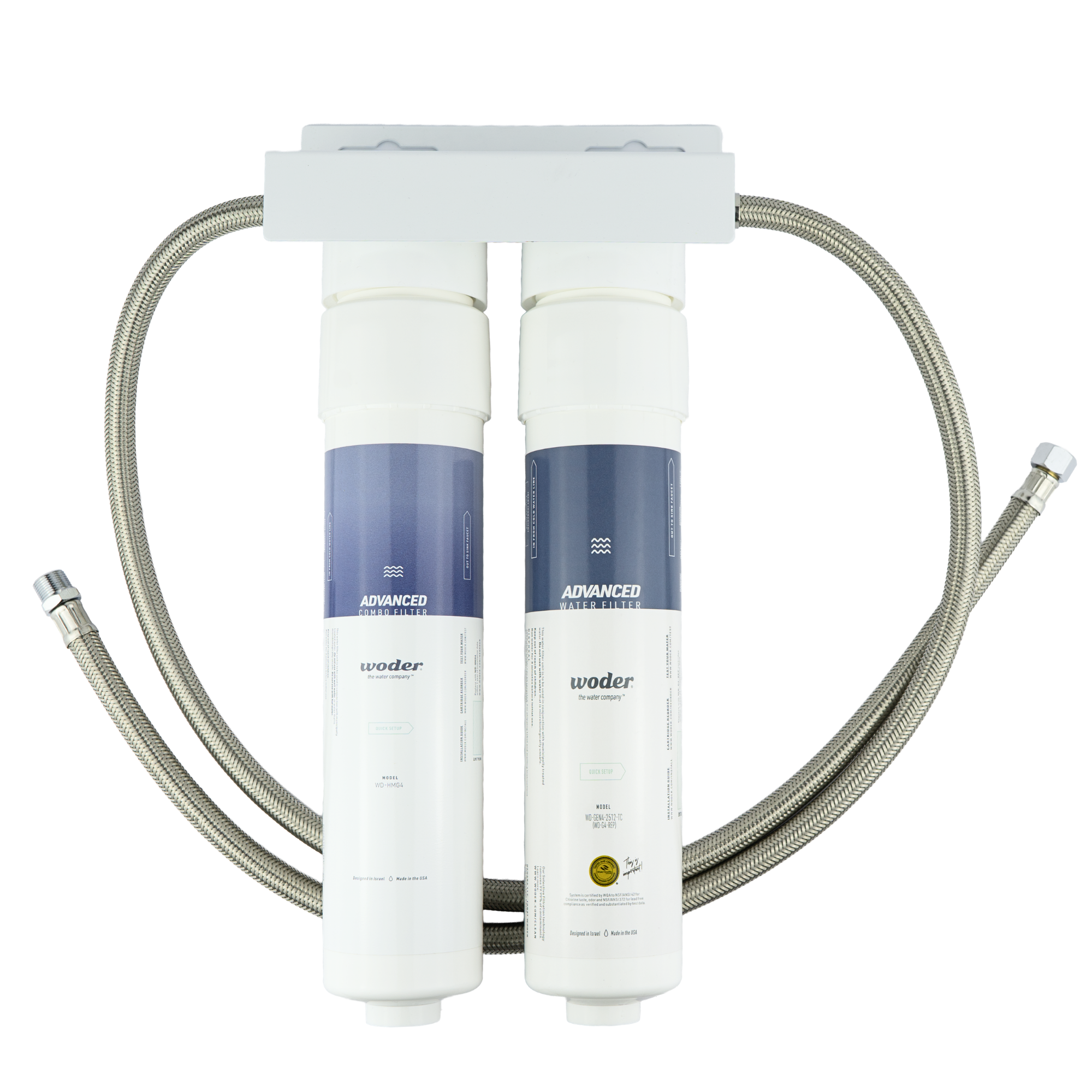 Two-Stage Heavy Metal & Lead Removal | Woder WD-D-HMG4-G4-DC