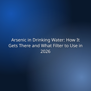 Arsenic in Drinking Water: How It Gets There and What Filter to Use in 2026