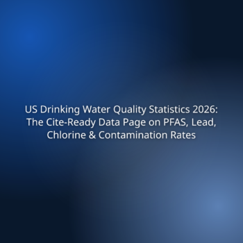 US Drinking Water Quality Statistics 2026: The Cite-Ready Data Page on PFAS, Lead, Chlorine & Contamination Rates