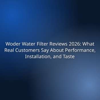 Woder Water Filter Reviews 2026: What Real Customers Say About Performance, Installation, and Taste