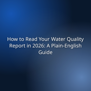 How to Read Your Water Quality Report in 2026: A Plain-English Guide