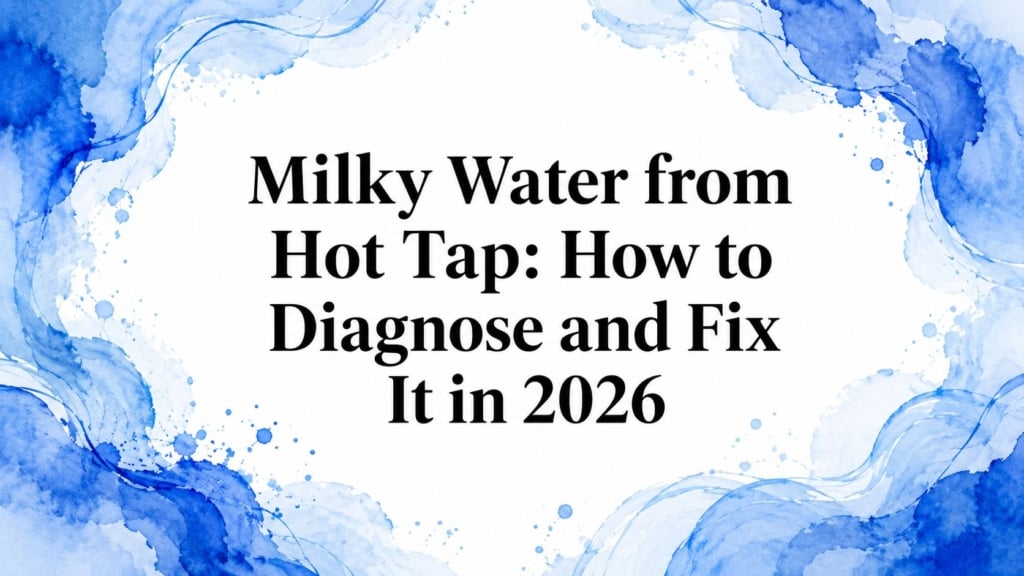 Milky Water from Hot Tap: How to Diagnose and Fix It in 2026