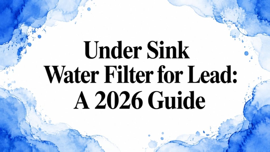 Under Sink Water Filter for Lead: A 2026 Guide