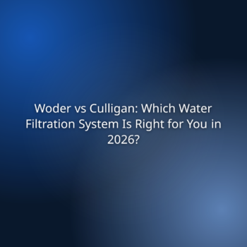 Woder vs Culligan: Which Water Filtration System Is Right for You in 2026?