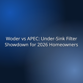 Woder vs APEC: Under-Sink Filter Showdown for 2026 Homeowners