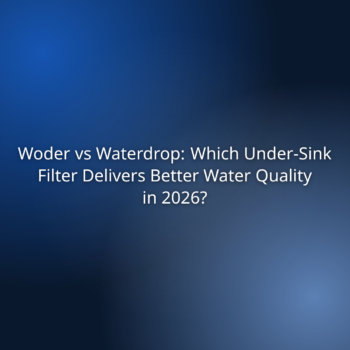 Woder vs Waterdrop: Which Under-Sink Filter Delivers Better Water Quality in 2026?